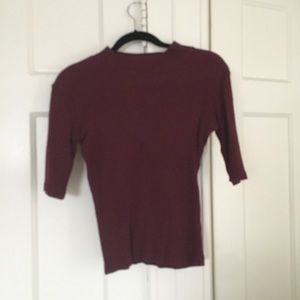 Brandy Melville mock neck top.